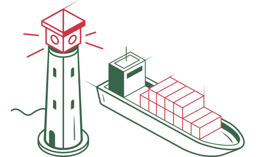 Chartering and agent’s service for vessels